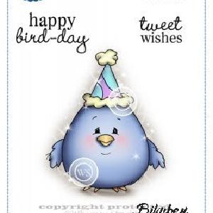 Whimsy Stamps - Cling Mount - Happy Bird-Day Cheap Sale Marketable