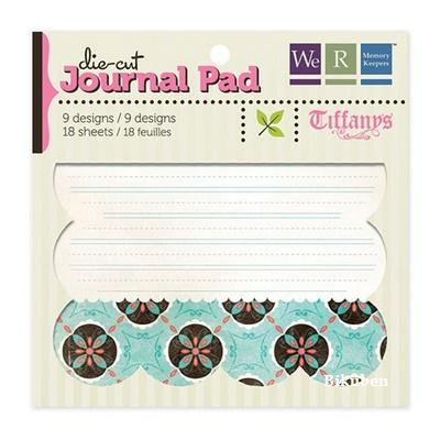 We R MemoryKeepers: Tiffanys -  Die Cut Journal Pad Buy Cheap Largest Supplier