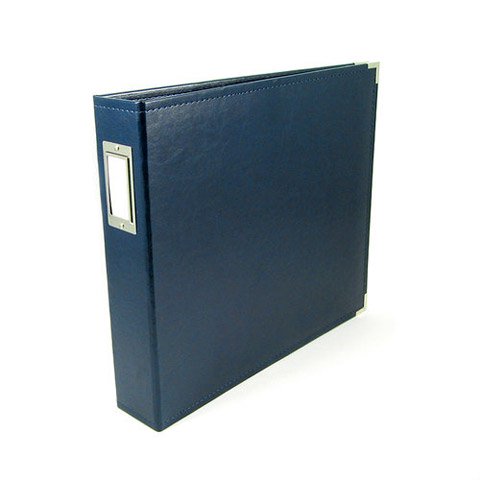 We are memory keepers - Classic leather 12x12 ring album - Navy Clearance Factory Outlet