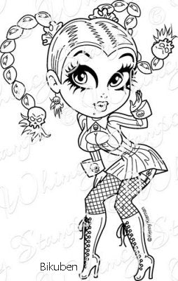Whimsy Stamps - Cling mount - Wanda Wicked Clearance Official Site