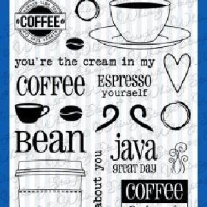 Whimsy Stamps - Clear Stamps - Coffee Break Extremely Cheap Online