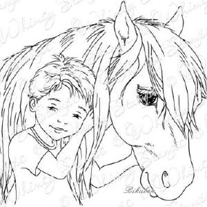 Whimsy Stamps - Cling Mount - Best of Friends Boy Sale Purchase