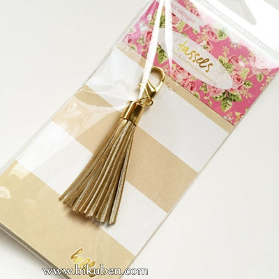 Webster's Pages - Charm Embellishement - Gold Tassel Outlet The Cheapest