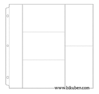 We R Memory Keepers - Ring Photo Sleeve - 12x12" - 3 - 4x6" & 2 - 6x4" Cheap Sale Good Selling