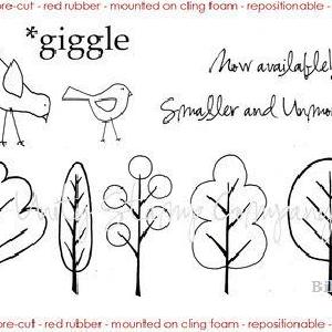 Unity Stamp - Tiny Giggle Grove Stamp Set Free Shipping Browse