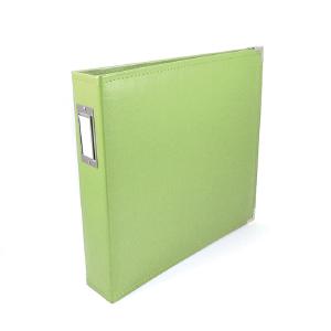We R MemoryKeepers Classic Leather Album (Faux) KIWI - 12 x 12" 3-Ring Cheap Sale Buy