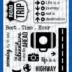 Whimsy Stamps - Clear Stamps - Life is a Journey Clearance Eastbay