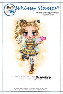 Whimsy Stamps - Cling Mount - Love Buzz Many Kinds Of Cheap Pice