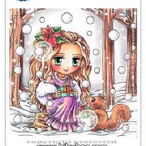 Whimsy Stamps - Cling Mount - Bringing Presents Nicekicks