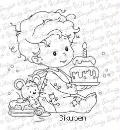 Whimsy Stamps - Cling mount - Birthday Baby Boy Sale For Cheap