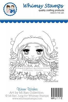 Whimsy Stamps - Cling Mount - Warm Whises From China Cheap Pice