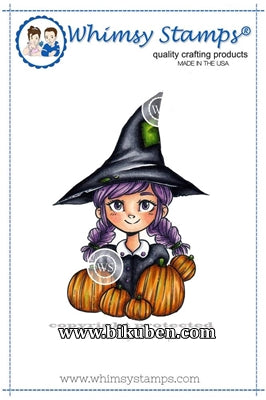 Whimsy Stamps - Cling mount - Pumpkin Witchy Buy Cheap Looking For