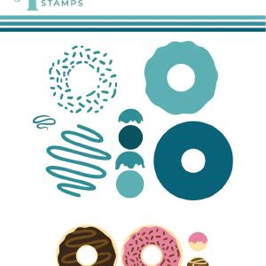 Trinity stamps - Dies - Tiny Donut Dipper Free Shipping Supply