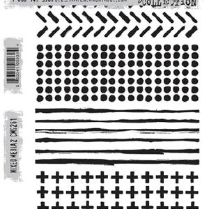 Tim Holtz Collection - Mixed Media 2 - Stamps Top Quality For Sale