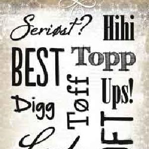 Papirdesign: Digg - Clear Stamps Outlet 100% Original