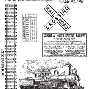 Tim Holtz Collection - On The Railroad - Stamps Outlet Best Place