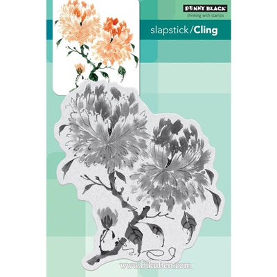 Penny Black - Slapstick Stamp - Peony Browse