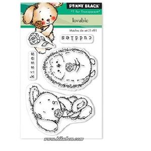 Penny Black - Mini Clear Stamps - Loveable Buy Cheap Cheapest
