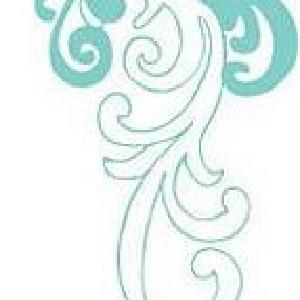 Prima: Iron on - BLUE SWIRLS Wide Range Of Online