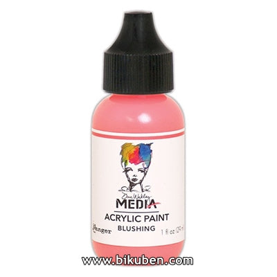 Ranger - Dina Wakley Media Paints - Blushing - 1oz Clearance Discounts