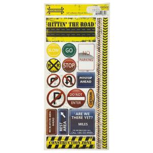 Reminisce - Diecut Stickers - Road Signs Clearance Limited Edition