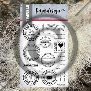Papirdesign - Clear stamps - Poststempel Discounts