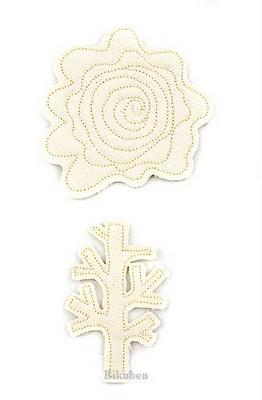 Prima: Fabric Stitched Shapes: BLANK CANVAS TREE Outlet New Arrival