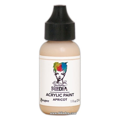 Ranger - Dina Medium Paints - Apricot - 1oz Cheap Sale Cheap