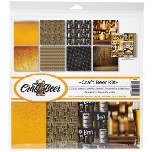 Reminisce - Craft Beer - 12x12" Collection Kit Sale Low Cost