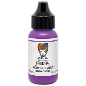 Ranger - Dina Wakley Media Paints - Bodacious - 1oz For Sale Sale Online