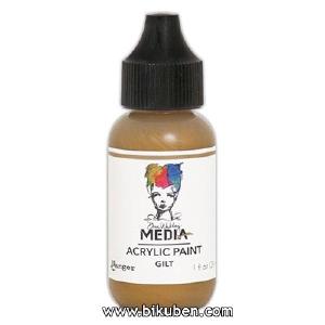 Ranger - Dina Wakley Media Paints - Gilt - 1oz Big Sale Cheap Online