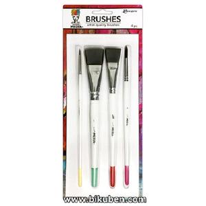 Ranger - Dina Wakley Media - Artists Brush Set Best Seller Cheap Pice