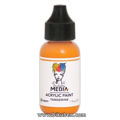 Ranger - Dina Wakley Media Paints - Tangerine - 1oz Visit New Online