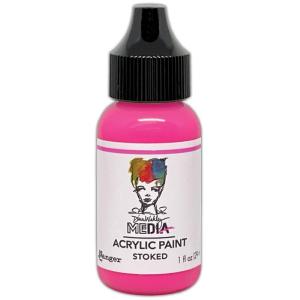 Ranger - Dina Wakley Media Paints - Stoked - 1oz Discount Cost