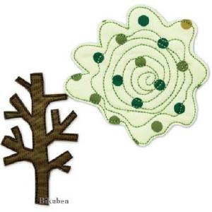 Prima: Fabric Stitched Shapes: TREE Sale For Nice
