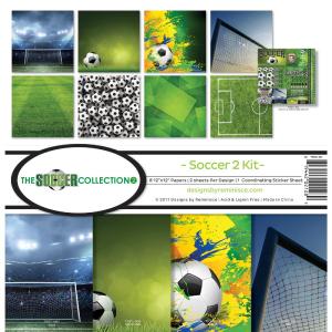 Reminisce - Soccer 2 - Collection Kit 12x12" Best Pices Online