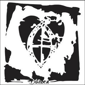 The Crafters Workshop - Stencil - Remnant - Crusaders Heart  4x4" Buy Cheap Extremely