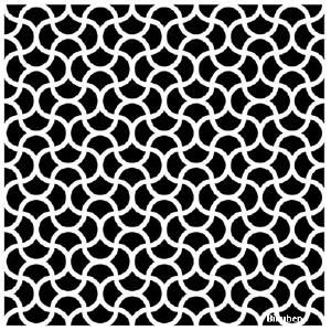 The Crafters Workshop - Stencil - Mini Ripples 6x6" Outlet Best Pices
