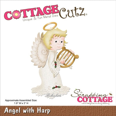 Cottagecutz - Angel with Harp Dies Where To Buy Low Pice