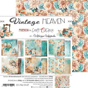 Craft O'Clock - Vintage Heaven - Paper Pad - 8x8" Finishline For Sale
