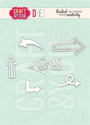 Craft and You - Dies - Arrows Free Shipping