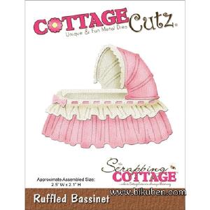Cottagecutz - Ruffled Bassinet Dies Discount Shop For