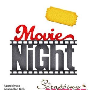 Cottage Cutz - Movie Night & Ticket  Dies Sale 100% Original