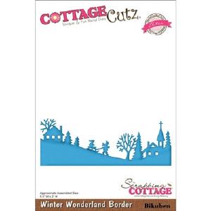 CottageCutz - Winter wonderland Border Dies Discount Big Sale