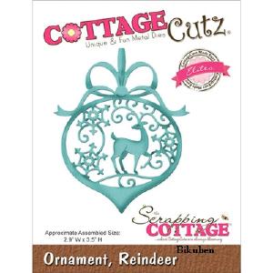 CottageCutz - Reindeer Ornament Dies 2025 Cheap Pice