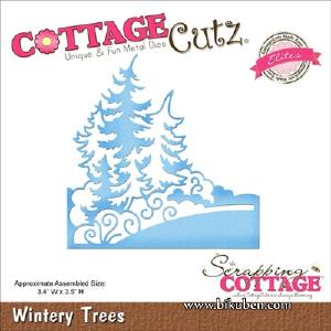 Cottagecutz - Wintery Trees Dies Low Pice Fee Shipping Cheap Online