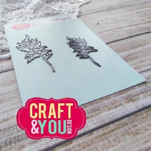 Craft and You - Dies - Polypody set 2 Free Shipping In China