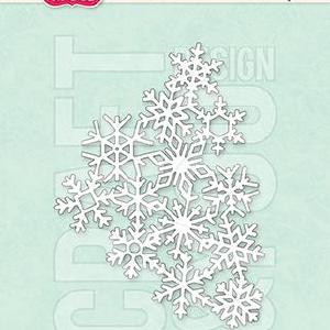Craft and You - Dies - Snowflake background Clearance Original
