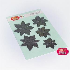 Craft and You - Dies - Clematis Free Shipping With Paypal