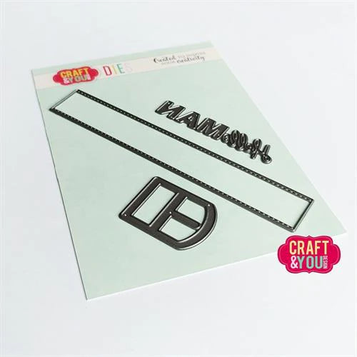 Craft and You - Dies - Belt Hello man Discount Outlet Store